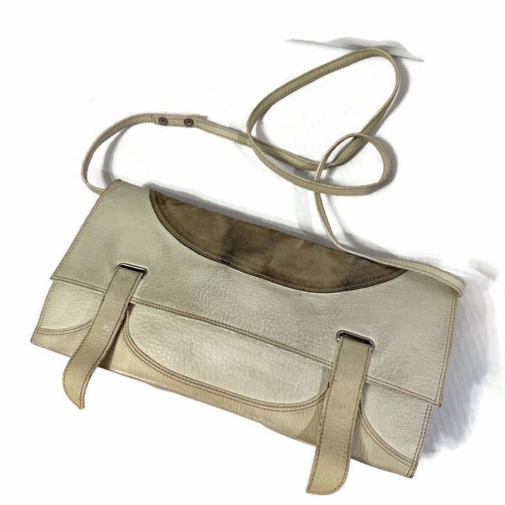 Miu Miu Cream and white Leather Crossbody